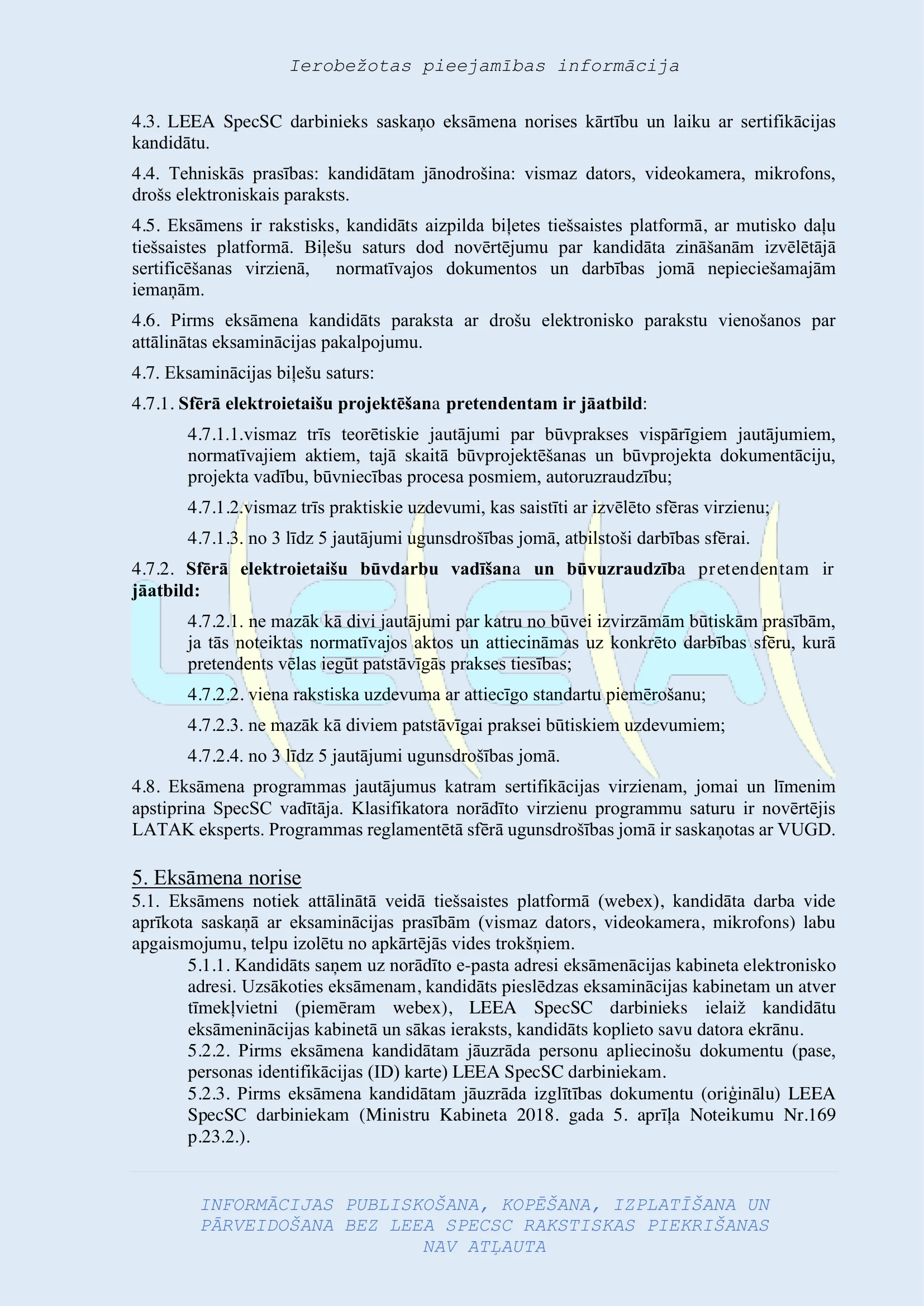 Attālinātās eksaminācijas procedūra — lapa 2/4