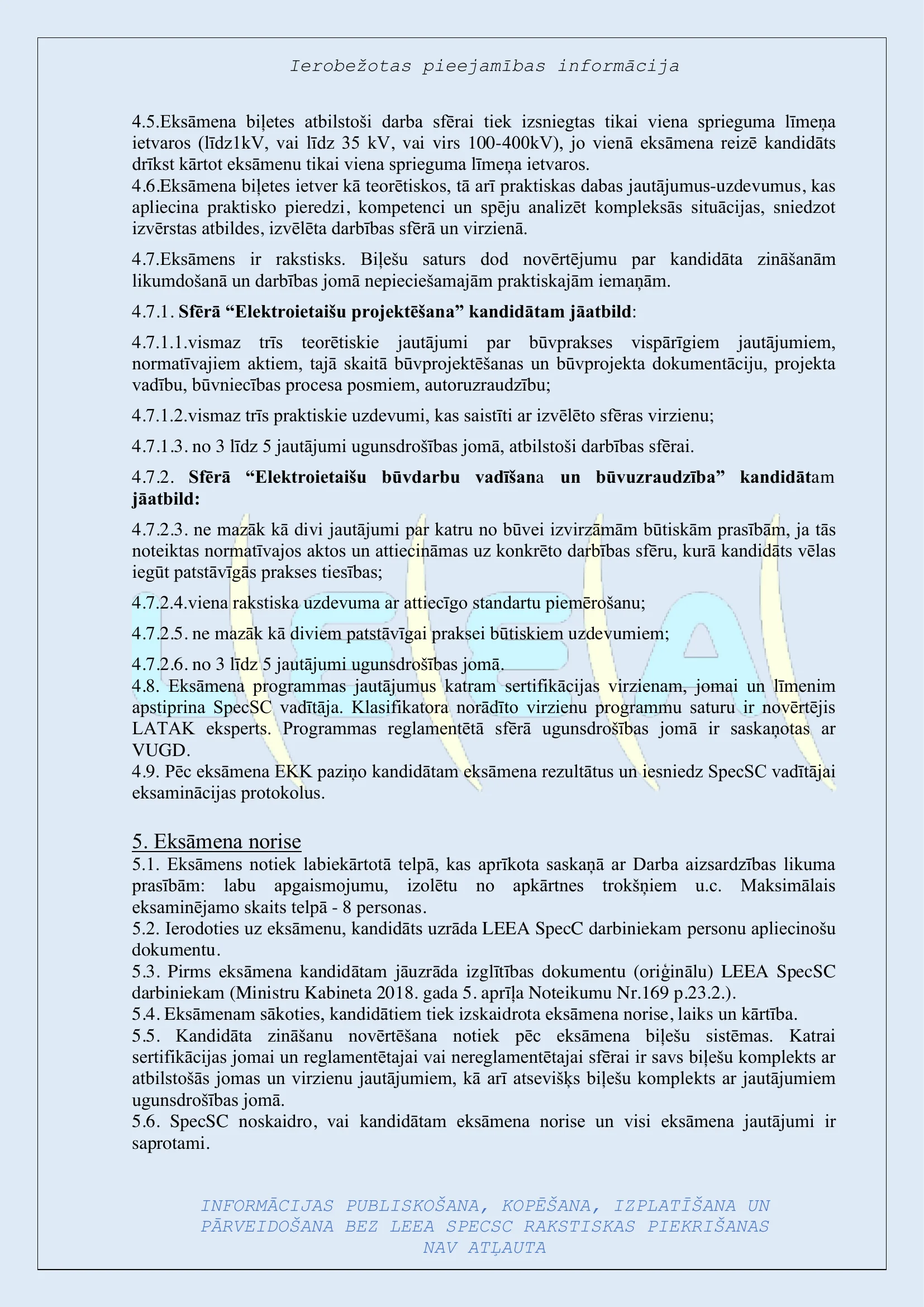 Eksaminācijas procedūra (PDF) → — lapa 2/4
